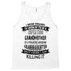 Super Cool Grandmother Of A Freaking Awesome Granddaughter Tank Top