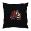 mutant v mutant Throw Pillow