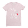 beauty and the beast Ladies Fitted T-Shirt
