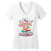 i'm booked Women's V-Neck T-Shirt