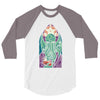 cthulhu's church 3/4 Sleeve Shirt