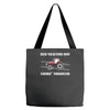 case ih red tractor boy comin' through Tote Bags