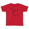 crepy crawly spiders Toddler T-shirt