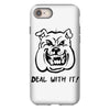 deal with it angry pitbul iPhone 8