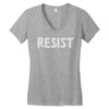 resist (2) Women's V-Neck T-Shirt