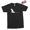 unicorn scooting on the floor Exclusive T-shirt