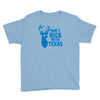 don't buck with texas funny Youth Tee