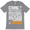Strong Independent Motivated Aries T-Shirt