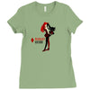 harley quinn Ladies Fitted T-Shirt