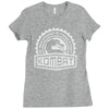 kombat crest Ladies Fitted T-Shirt