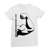 stong man Ladies Fitted T-Shirt