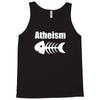 atheism fish skeleton Tank Top