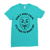 anonymous Ladies Fitted T-Shirt