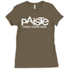 paiste guitar basso drums music Ladies Fitted T-Shirt