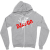 django unchained film Zipper Hoodie