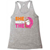 She Wants The D Dunkin Donuts Racerback Tank