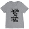 The Fishing Legend Reeling Them In For 80 Years V-Neck Tee