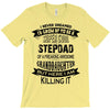 Super Cool Stepdad Of A Freaking Awesome Granddaughter T-Shirt