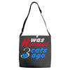i was normal three cats ago Adjustable Strap Totes