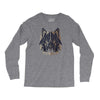 polygon wolf Long Sleeve Shirts