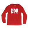 mad nyc new york city run fashion baseball jersey Long Sleeve Shirts