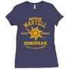 house martell sunspear Ladies Fitted T-Shirt
