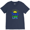 beach life V-Neck Tee