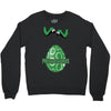 Preggosaurus Funny Crewneck Sweatshirt