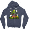 danger Zipper Hoodie