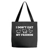 i don't eat my friends Tote Bags