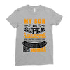 My Son Is Super Awesome His Momma Ladies Fitted T-Shirt