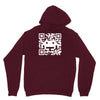 space alien qr code Unisex Hoodie