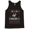 santa cancer  christmas ugly t shirts Tank Top