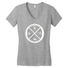 clan of xymox tee dutch gothic wave rock Women's V-Neck T-Shirt