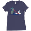 predat awww Ladies Fitted T-Shirt