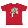 chief many feathers Toddler T-shirt