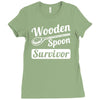 wooden spoon survivor Ladies Fitted T-Shirt