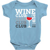 Wine Club pub Baby Onesie