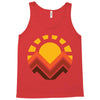 sunset mountain Tank Top