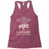 weihnachten landwirt Racerback Tank