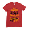 My Husband Is Super Awesome Ladies Fitted T-Shirt