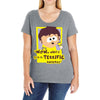 audience south park Ladies Curvy T-Shirt