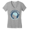 most important part of the body Women's V-Neck T-Shirt