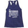The Notorious, Undisputed World Champion Racerback Tank