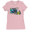 mutant invader Ladies Fitted T-Shirt