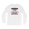 it' ok to stare at my cupcakes they are delicious Long Sleeve Shirts