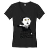 angriest boy in the world Women's V-Neck T-Shirt
