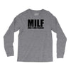 milf man i love fishing t shirt funny outdoors clever humor tee fisher Long Sleeve Shirts