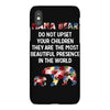 mama bear message iPhoneX Case