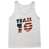 team 10 american flag Tank Top